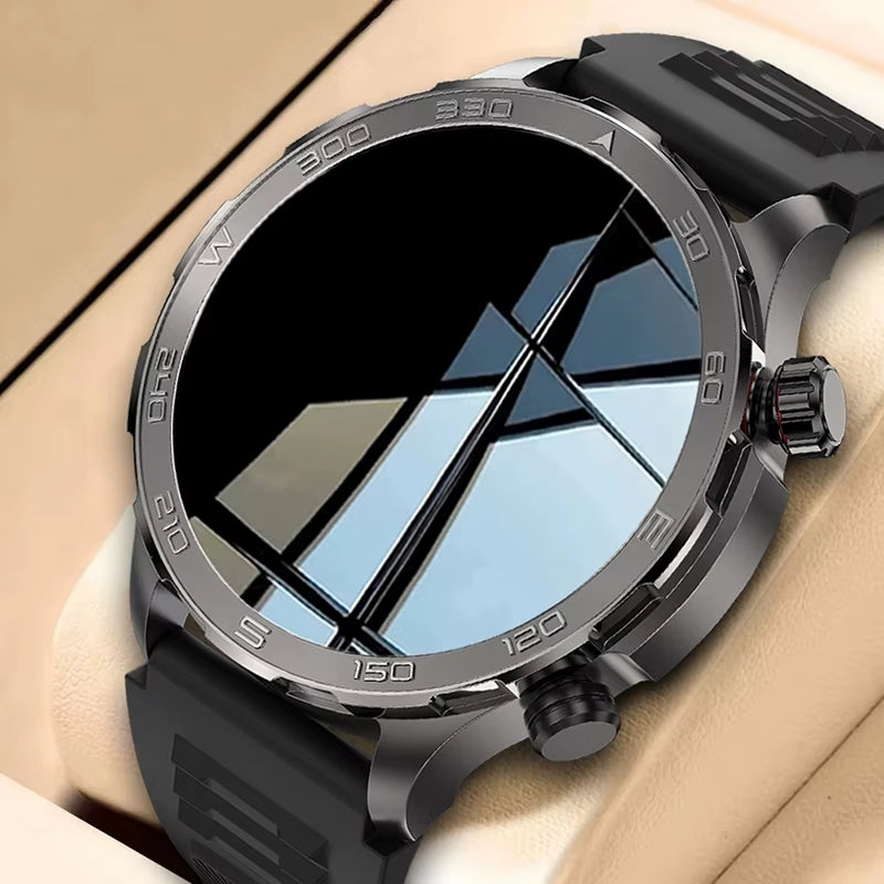 2025 New GPS Bluetooth Call Smart Watch Men AMOLED HD Screen Heart Rate NFC IP68 Waterproof Sports Smart Watch for Android Ios